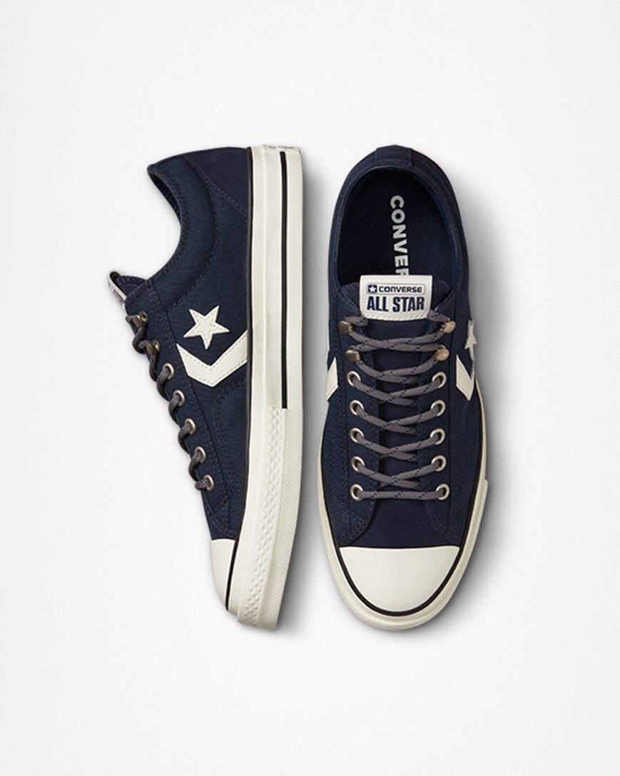 Tenisky Nizke Converse Star Player 76 Retro Hike Damske Obsidian Čierne | SK AOSFG0